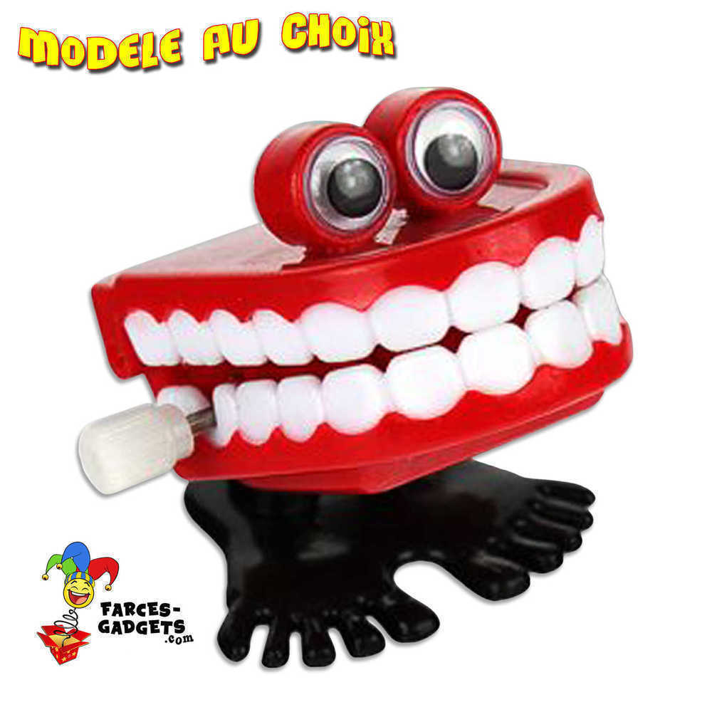 Dentier sautilleur - Farces gadgets
