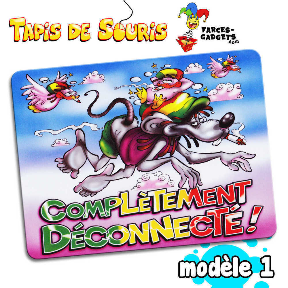 Tapis de souris PC humoristique - Farces gadgets